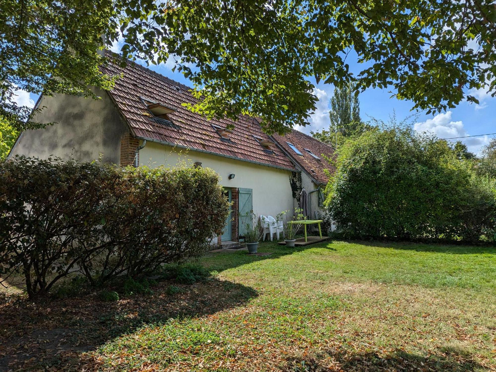 Ferme Renovee En Sologne Avec Cheminee, Fibre Et Jardin, Proche De Gien Et Sancerre - Fr-1-590-81 Villa Coullons Ngoại thất bức ảnh